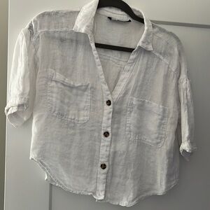 ZARA CROP TOP SIZE S